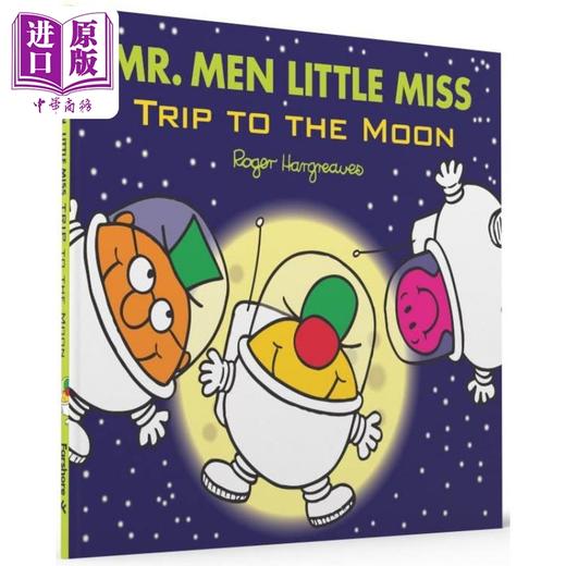 【中商原版】奇先生妙小姐 月球漫游Mr. Men Little Miss Trip to the Moon英文原版 儿童故事书绘本图画书亲子读物 进口童书 商品图0