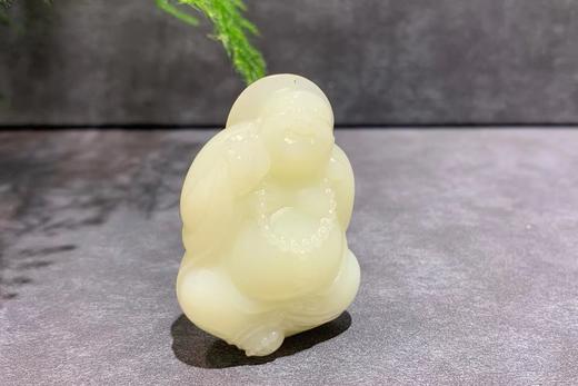 【御珠宫坊】白玉弥勒佛挂件 商品图2