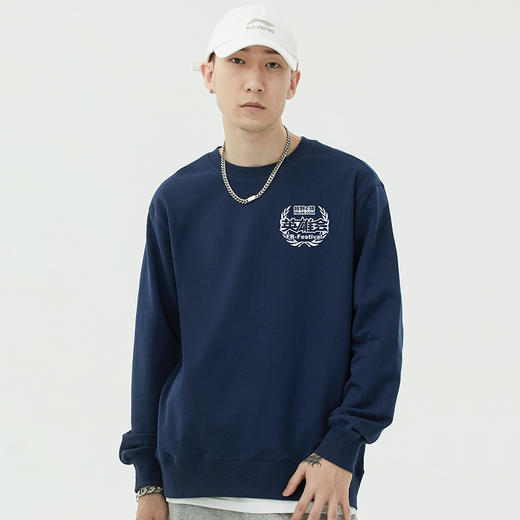 第18届英雄会B款毛圈款300g纪念圆领套头卫衣英雄会logo图案印花 NMT-2028 商品图0