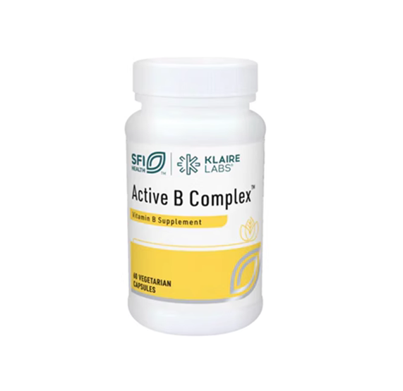 海淘 SFIHealth klaire labs克莱尔实验室  ACTIVE B COMPLEX 活性B族 60粒/瓶 26/11