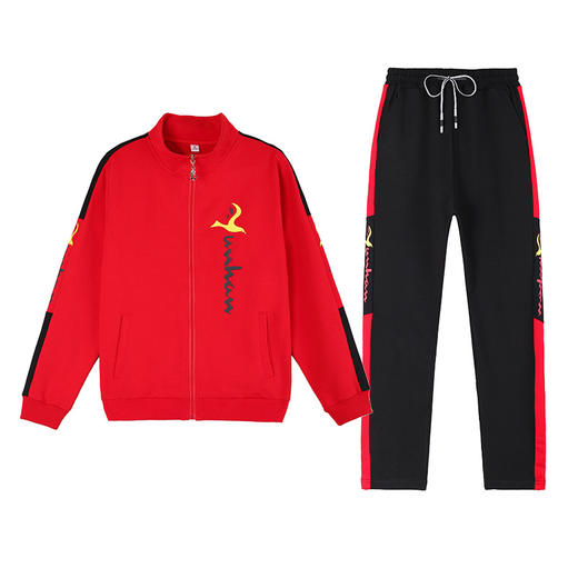 春秋运动套装字母印花广场舞服套装三件套TR-HYL2207 商品图4