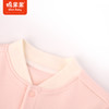 棉果果冬季新品内衣家居暖姜女童3A抗菌对开连体衣M421722423708 商品缩略图2