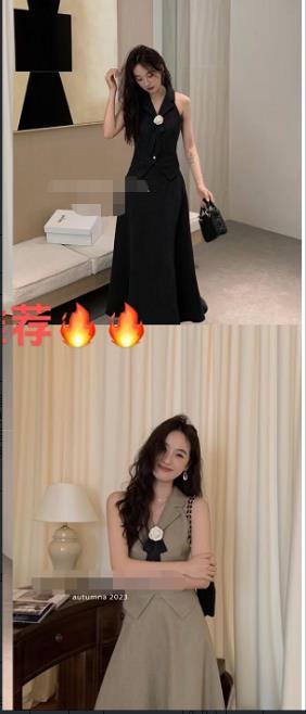 【门店同款】秋季浪漫主义-小香风马甲套装 154411662 商品图0