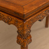 清 红木螭龙纹展腿霸王枨半桌 商品缩略图1