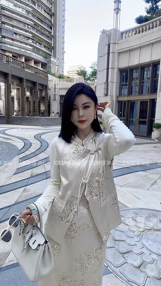 【门店同款】秋季繁花似锦醋酸套装 153950015 商品图2