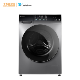 小天鹅（LittleSwan）洗衣机全自动滚筒 10公斤家用变频大容量超微净泡水魔方系列智能京品家电 TG100VT808WMUADY