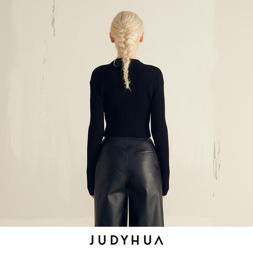 JUDYHUA 手绘丙烯针织上衣 商品图2