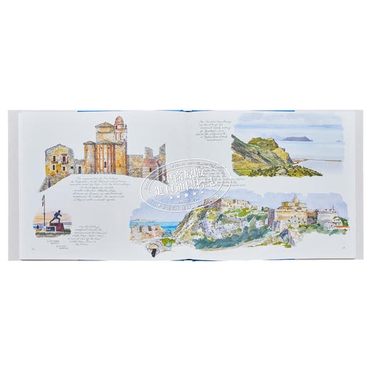 【中商原版】Sicily Sketchbook 进口艺术 西西里岛素描本 商品图4