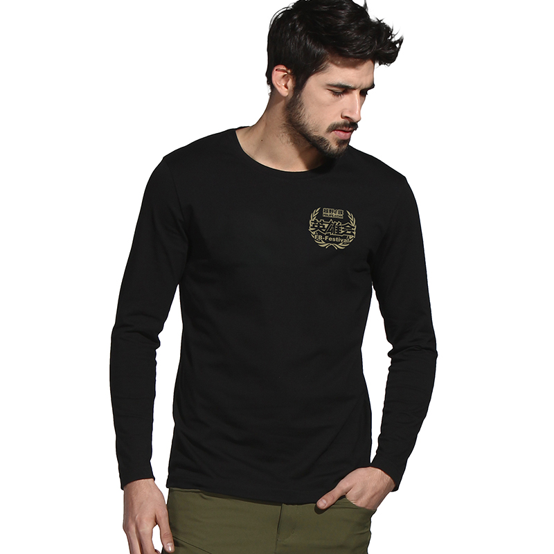 18周年越野e族英雄会B款长袖纪念T恤衫巴丹吉林越野赛事logo印花T NMT-2023