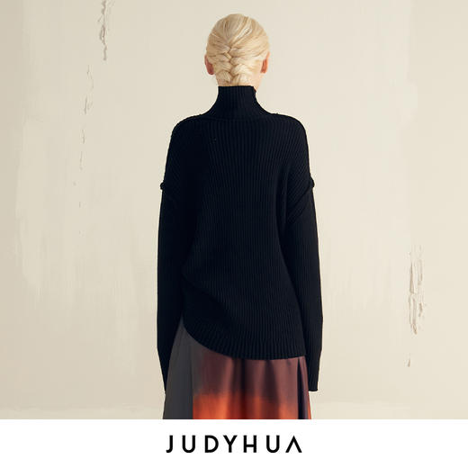 JUDYHUA 高领套头毛衣 商品图2