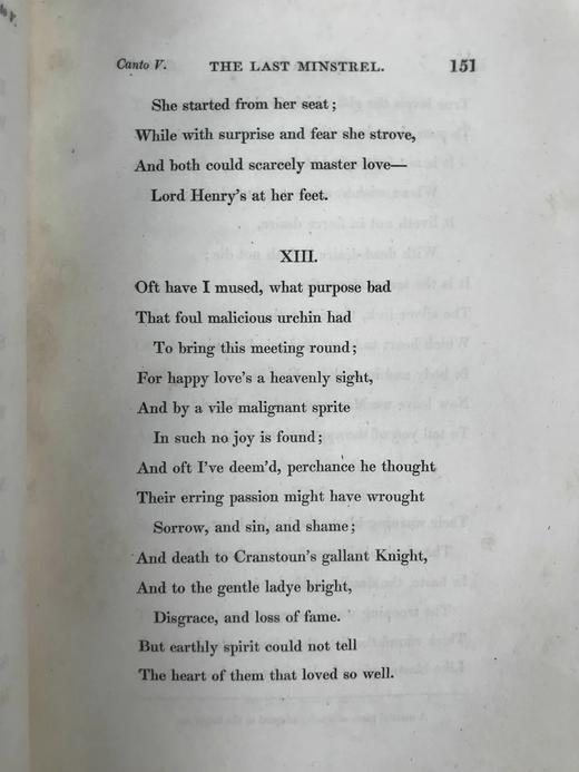 1830年 司各特诗集（卷5：最后一个吟游诗人的歌） 1幅版画插图 真皮精装大32开 商品图7