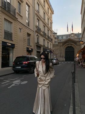 Read Nameless /高级香槟王西装+波光粼粼缎面半裙