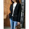 【现货7天】设计感短外套女2023秋季新款韩版宽松显瘦时尚减龄夹克上衣 商品缩略图4