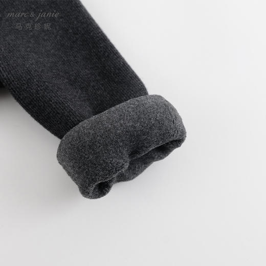 【加绒】马克珍妮冬装新款 女童爱心脚口弹力打底裤 232032 商品图4