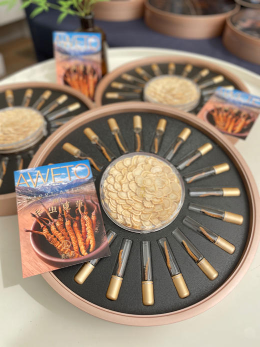 时来运转圆盘礼盒-冬虫夏草西洋参双拼 商品图2
