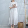 裁缝学苑AQ199泡泡袖不规则连肩袖大摆长款双层连衣裙纸样打版板 商品缩略图5