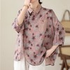 裁缝学苑AX114翻领中式上衣衬衫纸样女落肩斜襟盘扣衬衣服装打板 商品缩略图3