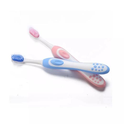 健俪康儿童牙刷3-6-8-12岁护齿防蛀软毛小刷头立体舒适纳米健齿 商品图2