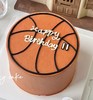 【优品系列】---【平面篮球】蛋糕 商品缩略图0