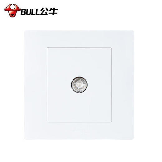 【DZ】公牛BULL G32系列86型暗装墙壁开关电视插座(白色) 商品图0