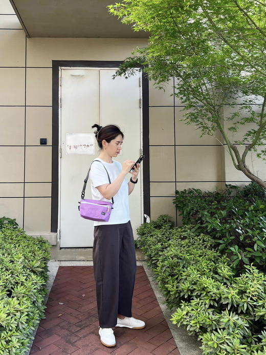 row极简风｜品质高克重茧棉基础百搭色圆领短袖T【包邮+三天无理由退huan 商品图2