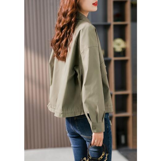 【现货7天】法式气质小外套2023夏季新款韩版小个子夹克休闲显瘦短款上衣 商品图2