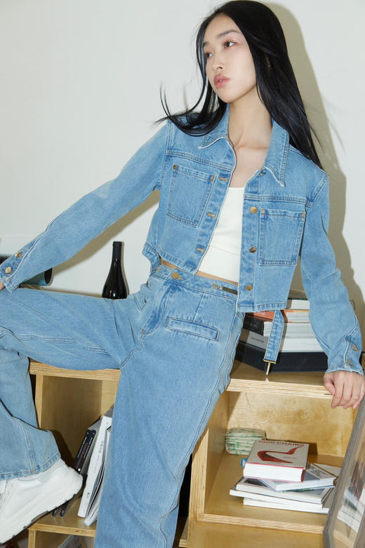 牛仔夹克外套 商品图0