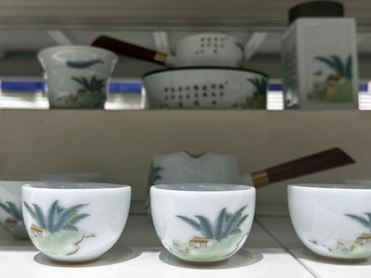 古人毛屋影青壶套组 商品图1