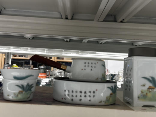 古人毛屋影青壶套组 商品图2