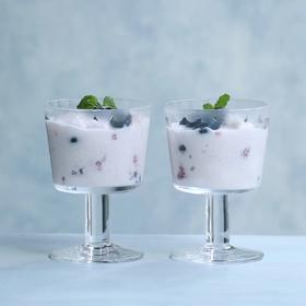 辻和美×木村硝子店 hirahira square高脚杯