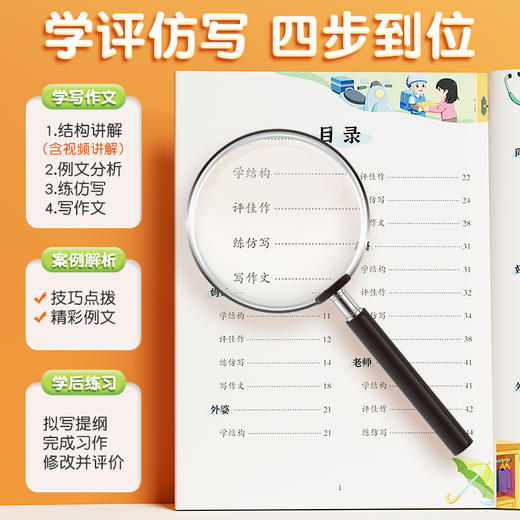 【斗半匠】分类作文仿写写人写景写物写事写物写想象 商品图1