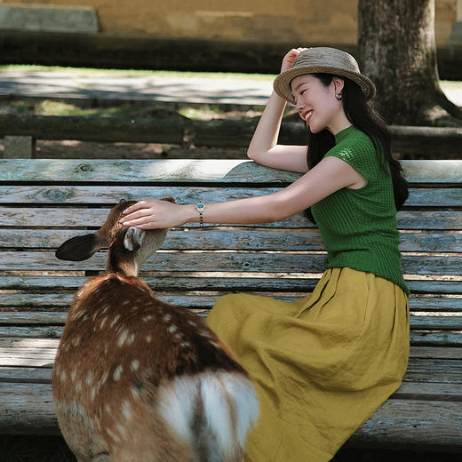 【预售5天】文艺菱格羊毛针织衫，超百搭，早秋必备 商品图1