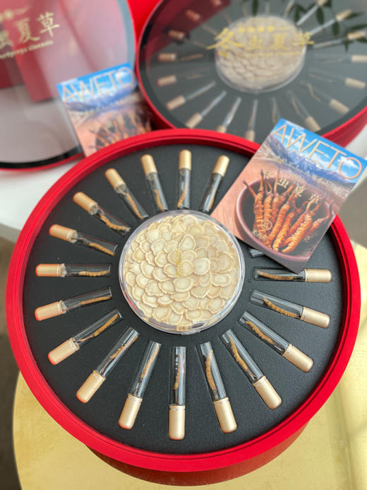 时来运转圆盘礼盒-冬虫夏草西洋参双拼 商品图7