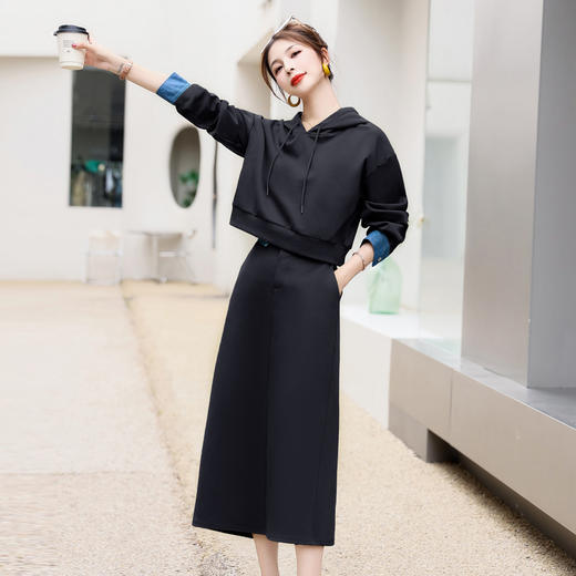 气质拼接，时尚休闲两件套HR-MHYM6056 商品图7