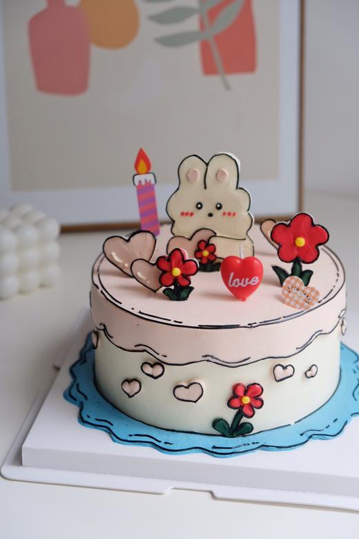 手绘小兔子 商品图0