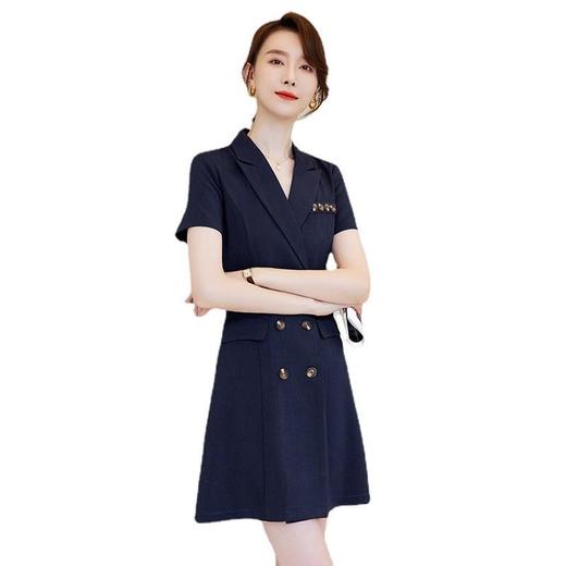 娜璐多 职业西装连衣裙女夏季气质高端女神范日常通勤OL2023新款薄款收腰 商品图4