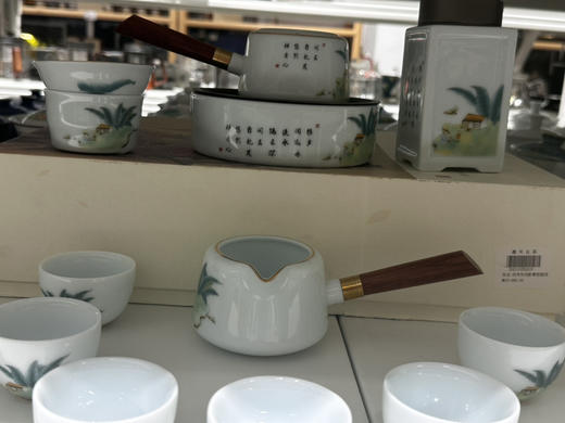 古人毛屋影青壶套组 商品图4