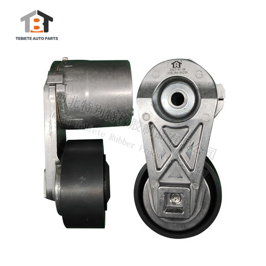 天龙KC 350龙擎自卸涨紧轮：3701340-E4200（4200）配7pk2081/2076 天龙张紧轮/350龙擎/自卸 商品图3