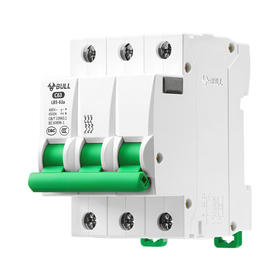 【DZ】公牛BULL空气开关LB5 -63a/32A-3P/C型断路器400V