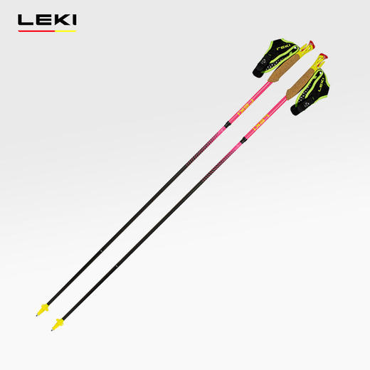 LEKI 冠军PINK 碳纤维折叠Z杖 登山杖手杖 商品图4