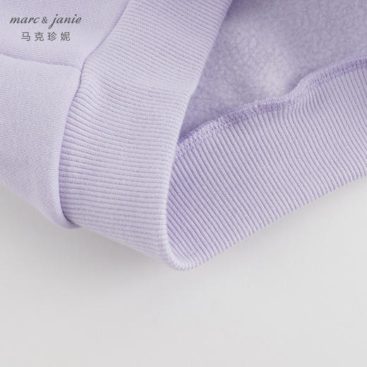 【加绒】马克珍妮冬装新款 女童小草莓半高领卫衣 儿童上衣231609 商品图4