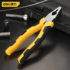 【JL】得力 deli 7寸日式钢丝钳(黄) DL100307 商品缩略图0