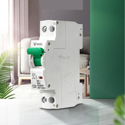 【DZ】公牛BULL空气开关LB5-40f/10A-1 PN/C型断路器230V 商品图0