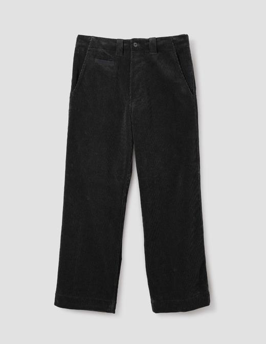 MHL  男士黑色灯芯绒chino直筒裤 商品图3