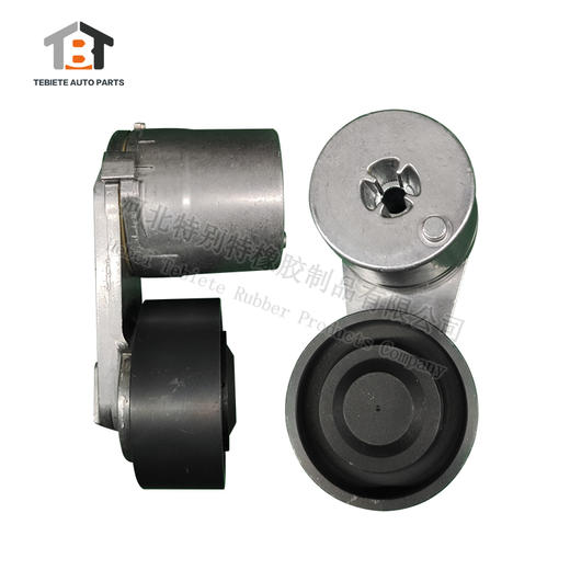 天龙KC 350龙擎自卸涨紧轮：3701340-E4200（4200）配7pk2081/2076 天龙张紧轮/350龙擎/自卸 商品图4