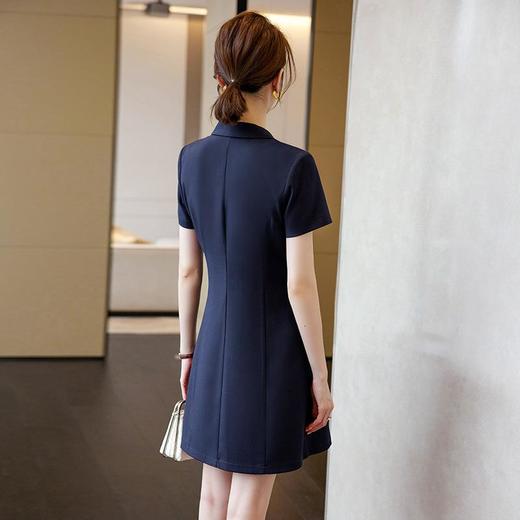 娜璐多 职业西装连衣裙女夏季气质高端女神范日常通勤OL2023新款薄款收腰 商品图2