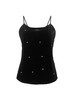 黑丝绒亮钻修身弹力内搭吊带背心 商品缩略图2