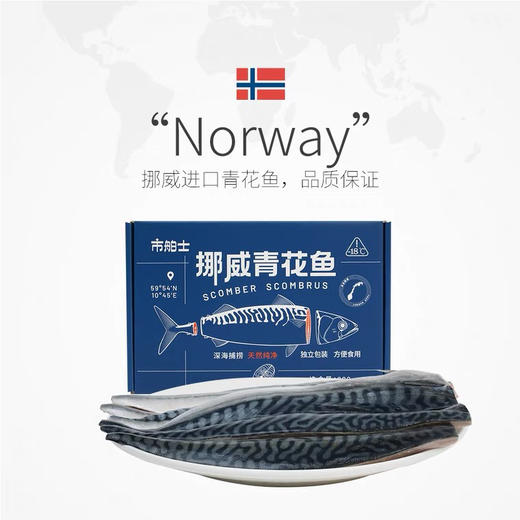 市舶士挪威进口青花鱼片！营养丰富 老少皆宜～ 商品图2