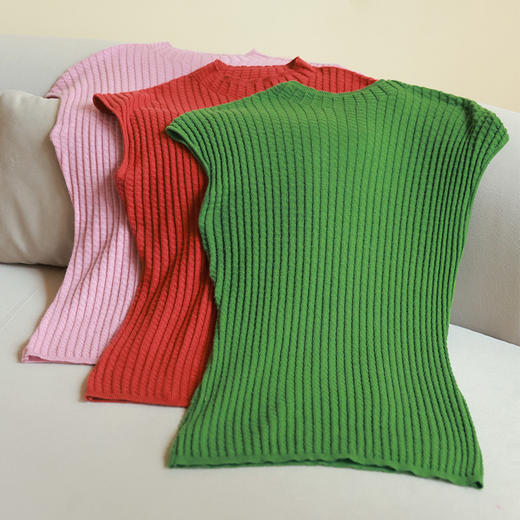 【预售5天】文艺菱格羊毛针织衫，超百搭，早秋必备 商品图7