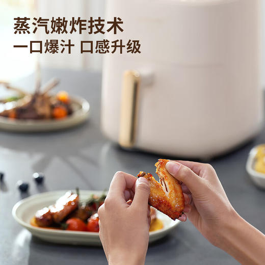 Joyoung/九阳空气炸锅家用5L大容量多功能无油煎炸微蒸汽嫩烤不翻面电炸锅 商品图4